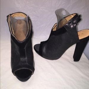 L.A.M.B by Gwen Stefani Leather Heels